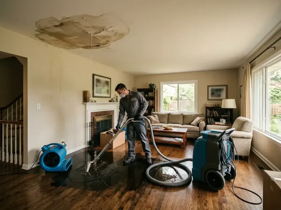 attic-pipe-burst-ceiling-drip-008 — frequently asked questions, Water Damage Restoration & Carpet Care in Durant, OK